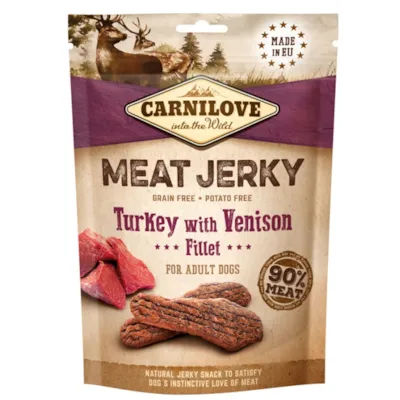 Hundesnacks Jerky kalkun 100 g