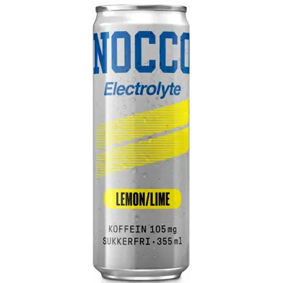 Nocco Electrolyte Lemon Lime Sukkerfri 355 ml