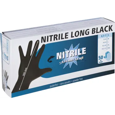 Engangshansker Nitril 50 stk, bilde 3