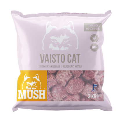 Kattemat Vaisto frosset kylling-gris 3 kg