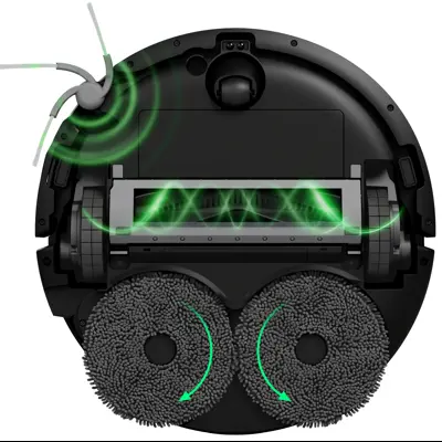 Robotstøvsuger Combo 515 svart, bilde 3