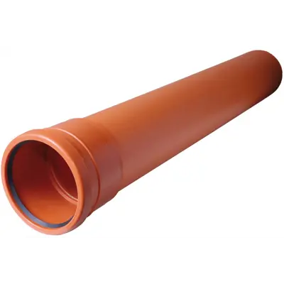 Avløpsrør PP 110 mm 6 m