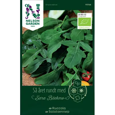 Frø ruccola økologisk