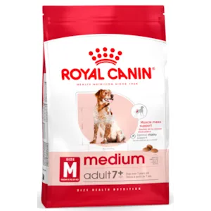 Hundefôr Medium Adult 7+ 15 kg