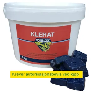 Rottegift Klerat 3 kg