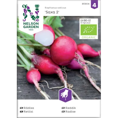 Frø reddik Saxa 2 økologisk