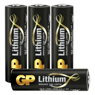 Litium batteri AA 4 pk, bilde 2