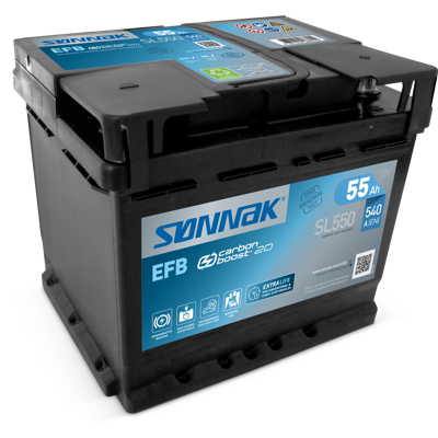 Bilbatteri EFB start og stop SL550