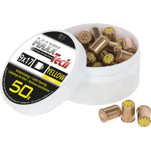 Patron 9x17 mm gul 50 stk