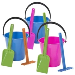 Lekebøtte sett 3 deler