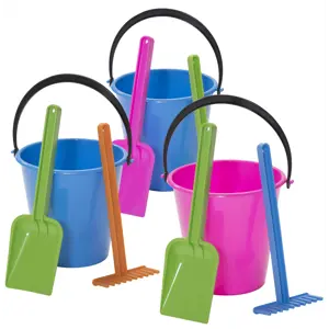 Lekebøtte sett 3 deler