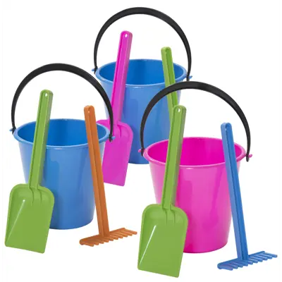 Lekebøtte sett 3 deler