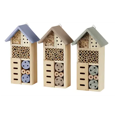 Insekthotell 13x8,5x26 cm