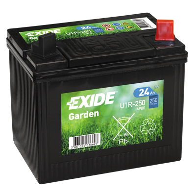 Garden høyre 12V 24Ah batteri