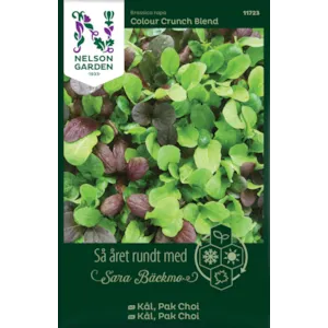 Frø Pak Choi kål Colour Crunch Blend