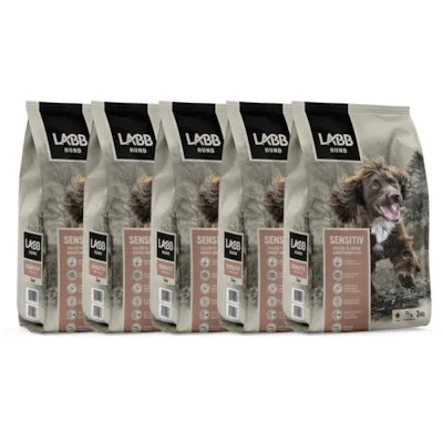 Hundefôr Sensitiv små raser 5x3 kg