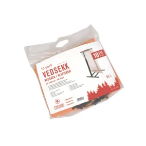 Vedsekker 60 L 10 pk