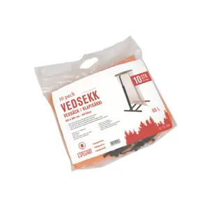 Vedsekker 60 L 10 pk