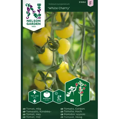 Frø tomat høy White Cherry
