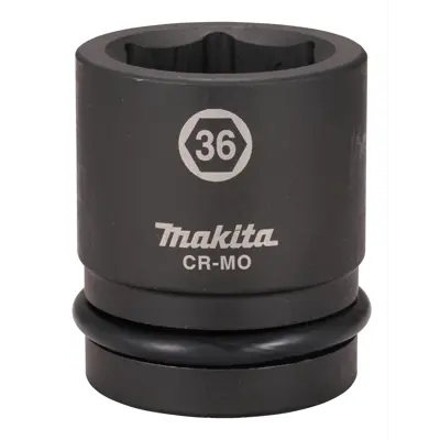 Kraftpipe kort Impact Black 36 mm 1"