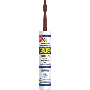 Fugemasse & lim Tribrid brun 290 ml