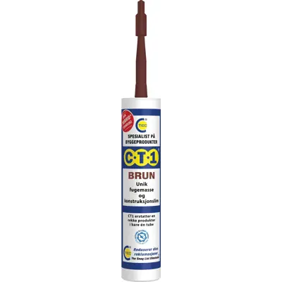 Fugemasse & lim Tribrid brun 290 ml