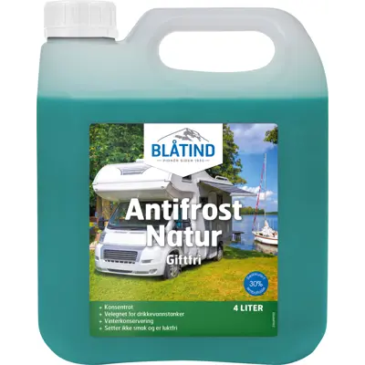 Antifrost frostvæske natur 4 L