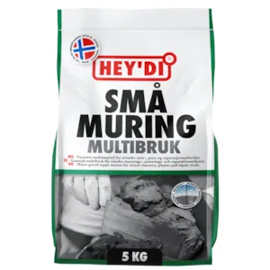 Multimørtel Småmuring 5 kg