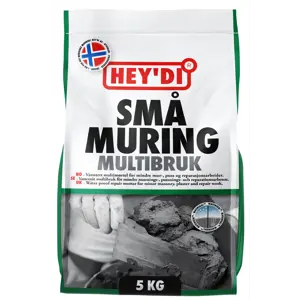 Multimørtel Småmuring 5 kg