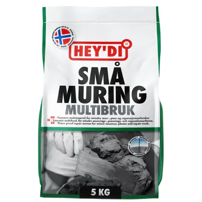 Multimørtel Småmuring 5 kg