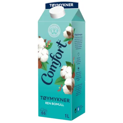 Tøymykner ren bomull 1 L