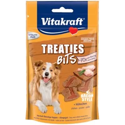 Hundesnacks Treatis med kylling og bacon