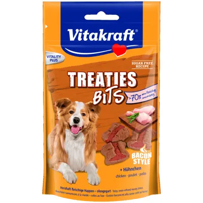 Hundesnacks Treatis med kylling og bacon
