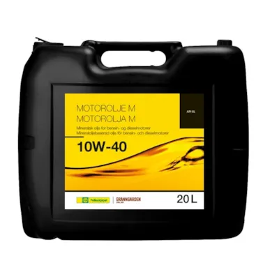 Motorolje mineralsk SAE 10W-40 20 L