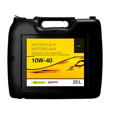 Motorolje mineralsk SAE 10W-40 20 L