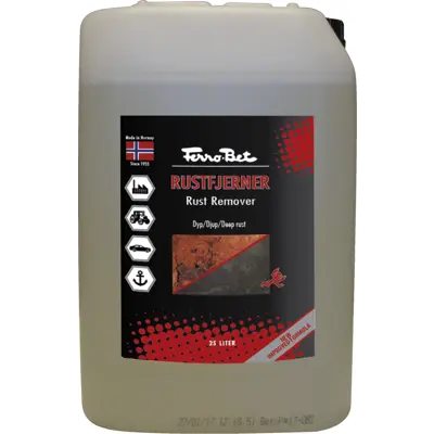 Rustfjerner 25 L