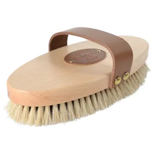 Børste kardask med lærrem