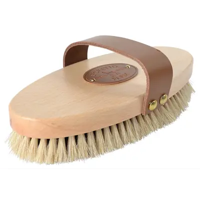 Børste kardask med lærrem