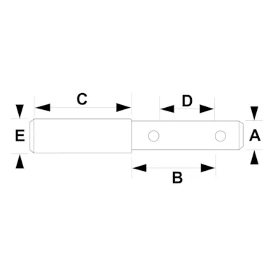 Bolt trekkstang kat. 1 og 2 22/165 mm 28/61 mm, bilde 2
