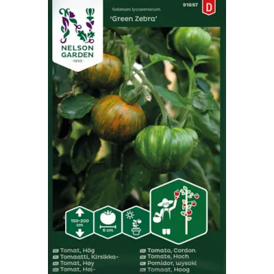 Frø tomat høy Green Zebra