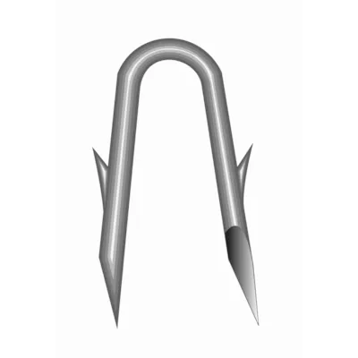 Krampe med mothake 4 x 40 mm 5 kg, bilde 2