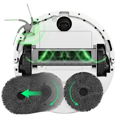 Robotstøvsuger Combo 415 hvit, bilde 4