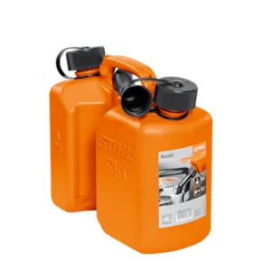 Kombikanne dobbel for bensin og olje
