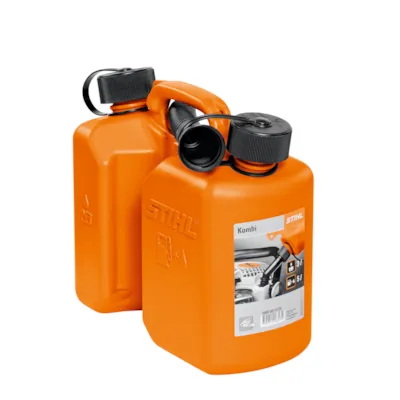 Kombikanne dobbel for bensin og olje