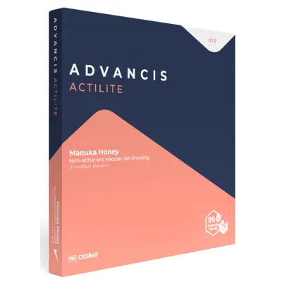 Actilite viskosnett 10x10 cm 10 pk