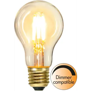Lyspære LED Soft Glow Decoration A60 E27 klar dimbar 4W