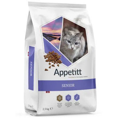 Kattemat Cat Senior 2,5 kg