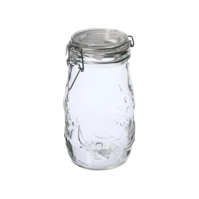 Syltetøyglass med vippelokk 1,5 L