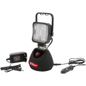 Arbeidslampe LED oppladbar og bærbar med magnet