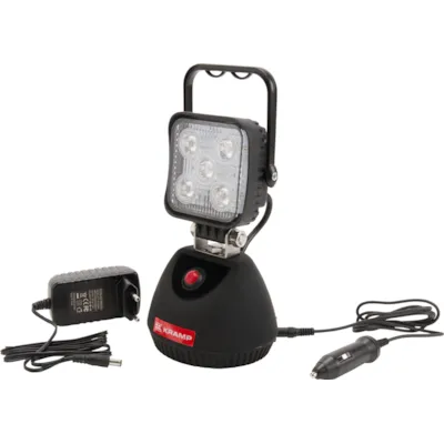 Arbeidslampe LED oppladbar og bærbar med magnet